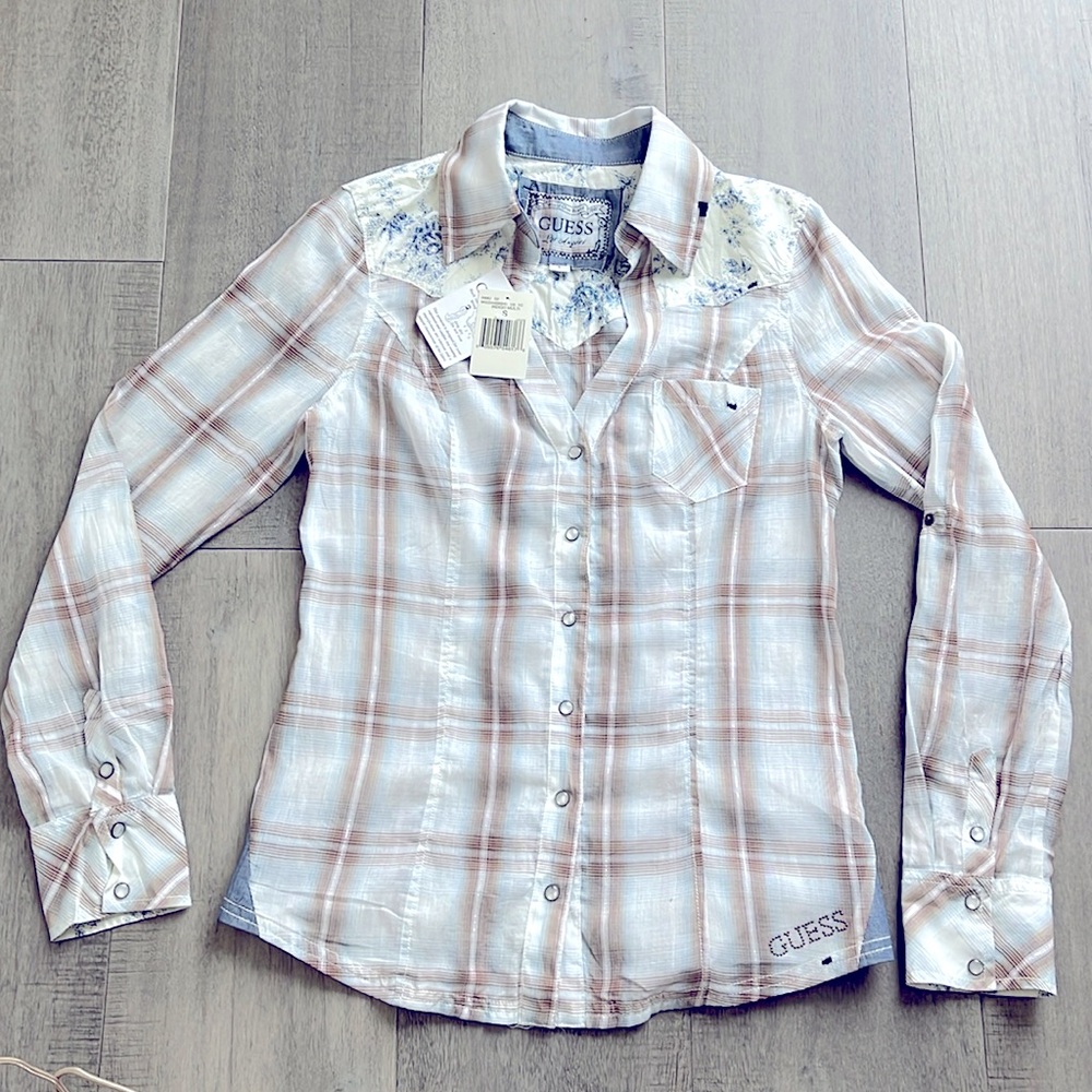 Guess western shirt